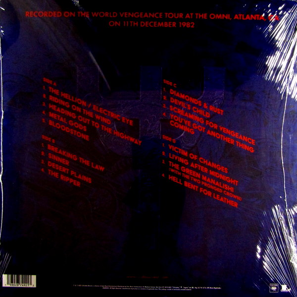live in Atlanta '82 - Col Vinyl LP
